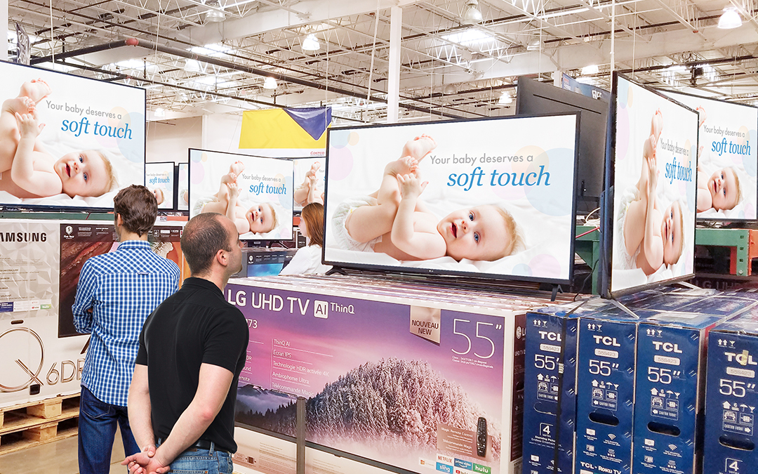 PRN Costco TV Network - Baby Diapers Campaign 2021