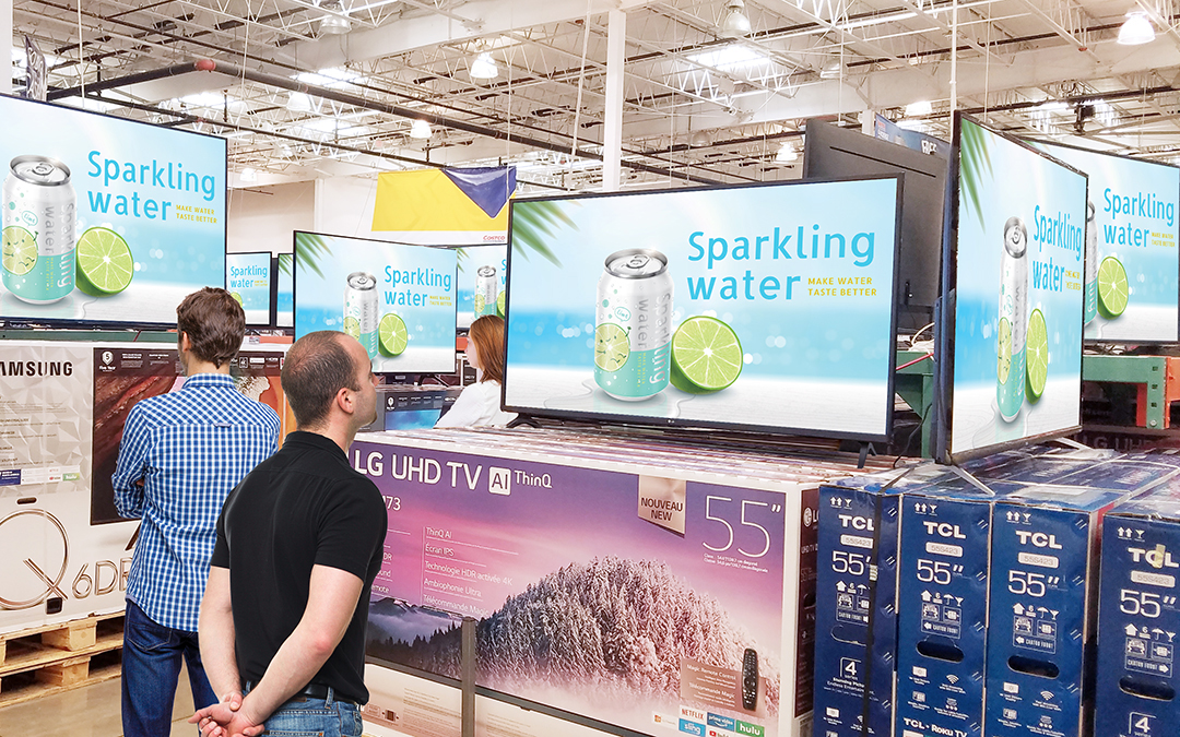 Flavored Sparkling Water Campaign